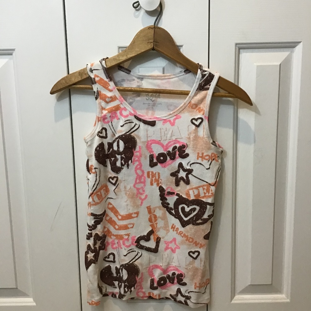4 for $25. Justice tank top